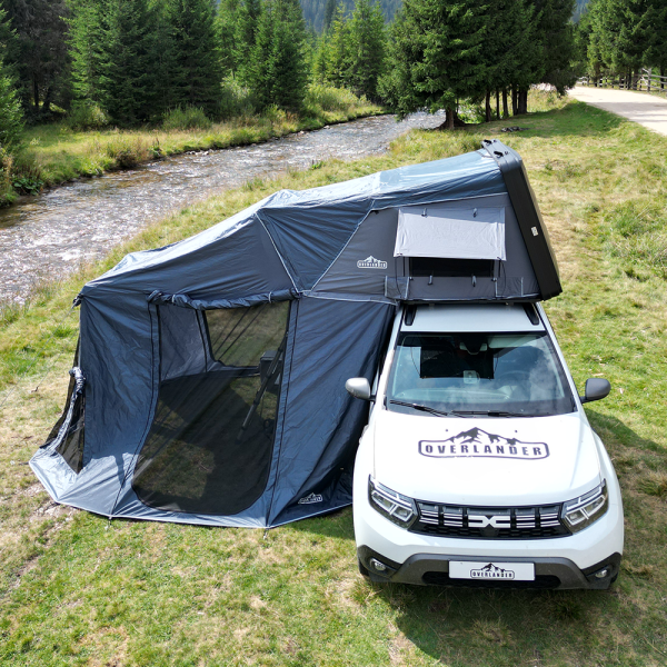 Anexa cort auto Overlander Discover MAX 1.6m x 2.1m cu Sky Roof