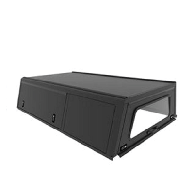 Alu-Cab Canopy Explorer Ford Ranger 2012+ S/CAB Negru - suprafață netedă