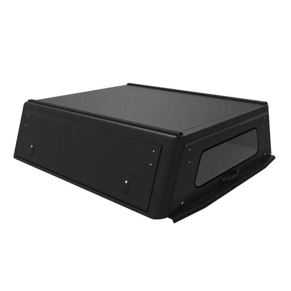 Alu-Cab Canopy Explorer Toyota Tacoma Gen 2 2005-2015 Negru pat scurt - suprafață netedă