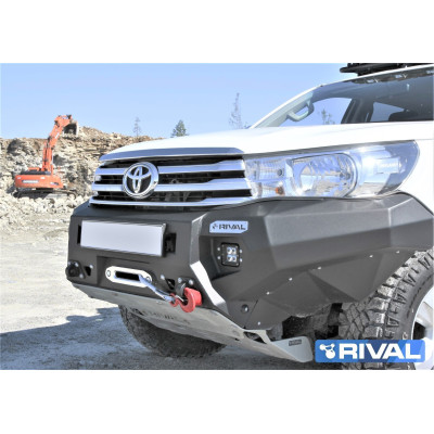 Bara aluminiu certificare tuv toyota hilux revo 2015-2018, suport troliu inclus