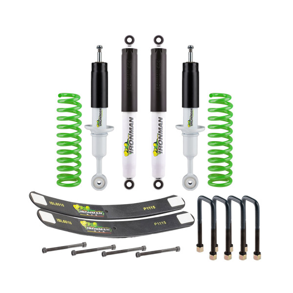 Hilux 2005-2015 - Kit inaltare cu amortizoare NitroGas, lift 50 mm fata de standard de fabrica