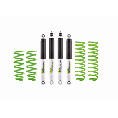 Bundera LJ70 1984-1989 - Kit cu amortizoare NitroGas, lift 50 mm fata de standard fabrica