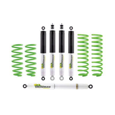 Defender - Kit suspensie cu amortizoare NitroGas + amortizor directie, lift 50 mm fata de standard fabrica