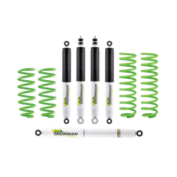 Defender - Kit suspensie cu amortizoare NitroGas + amortizor directie , lift 50 mm