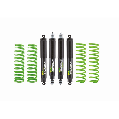 Kit suspensie pentru Toyota Land Cruiser 80 / 105 lift 100 mm (4') cu amortizoare REPARABILE Heavy Duty Foamcell PRO