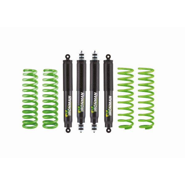 Kit suspensie pentru Toyota Land Cruiser 80 / 105 lift 100 mm (4') cu amortizoare REPARABILE Heavy Duty Foamcell PRO