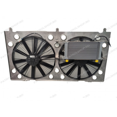 Difuzor aluminiu radiator Nissan Patrol Y61
